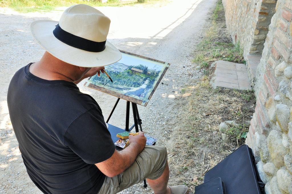 Agriturismo La Villa Romita Tavarnelle Val di Pesa Dış mekan fotoğraf